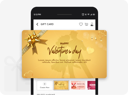 Gift Card Customization
